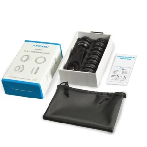 APEXEL New 11 in 1 Phone camera Lens Kit fisheye