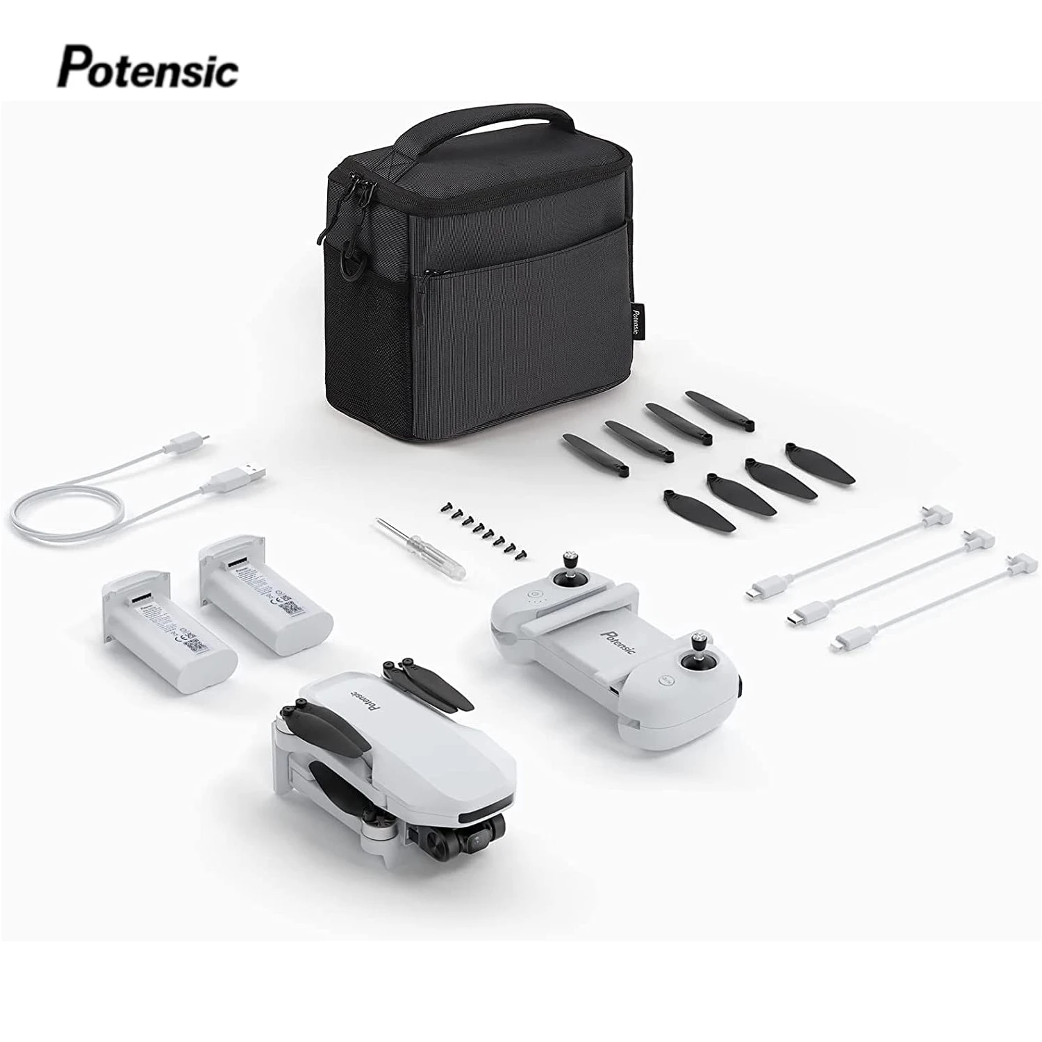 Potensic Drones Under 249g GPS Auto Return Single