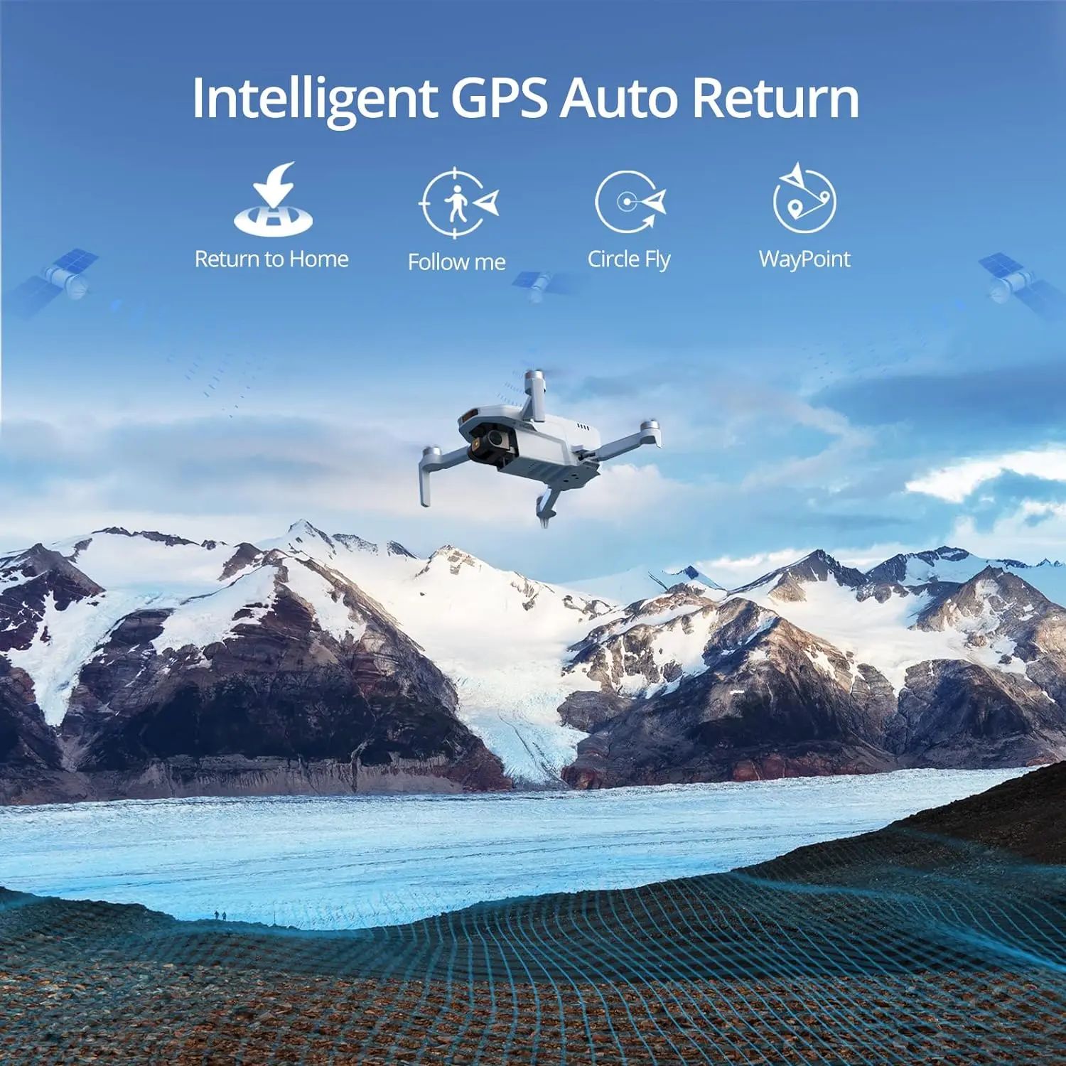 Potensic Drones Under 249g GPS Auto Return Single - Image 6