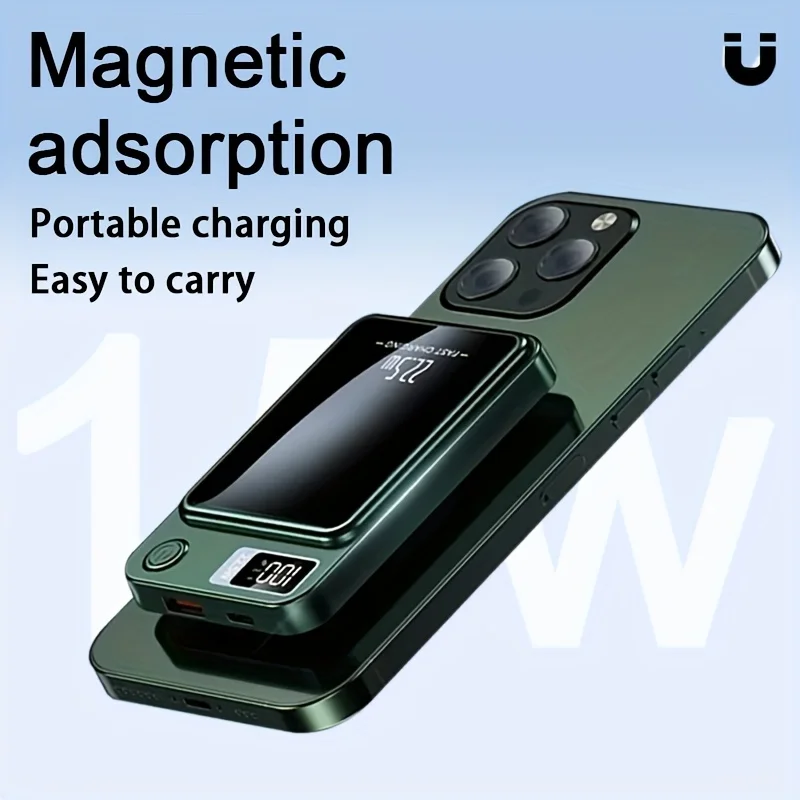 10000 mAh Magnetic Wireless Mobile Power - Image 5