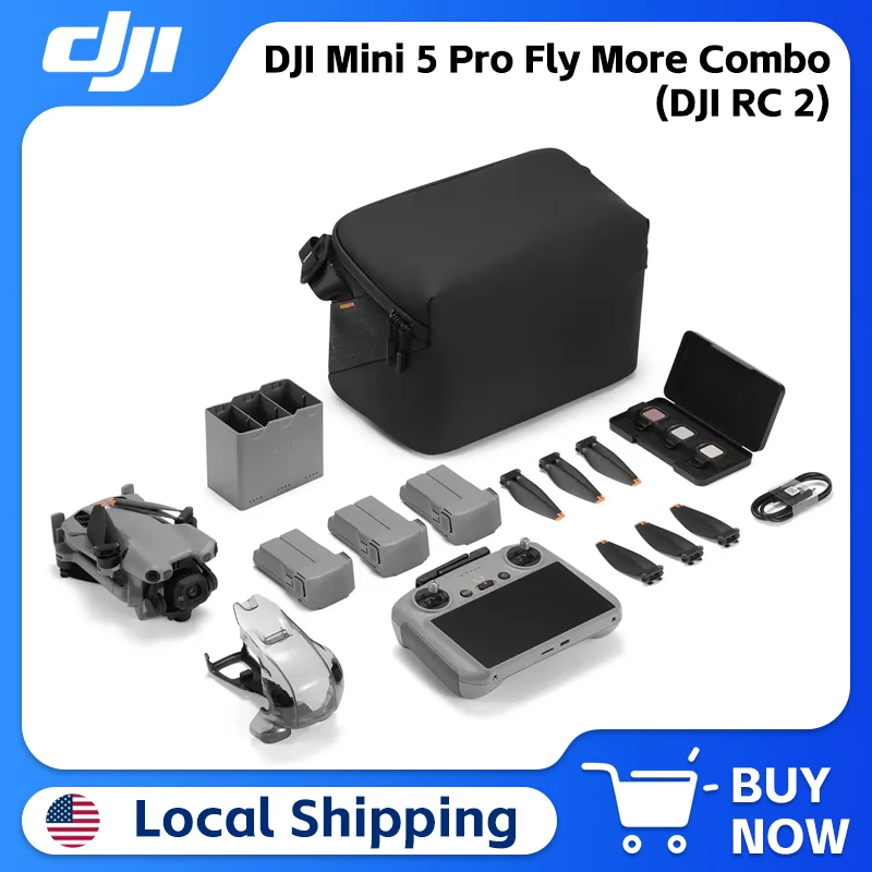 DJI Mini 5 Pro Fly More Combo (DJI RC 2) - Image 2