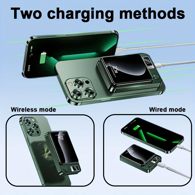10000 mAh Magnetic Wireless Mobile Power - Image 4