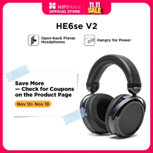 HIFIMAN HE6se Full-Size Over Ear Planar Magnetic