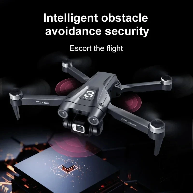 Z908 Pro Max GPS Drone Brushless 8K HD Dual Camera - Image 7