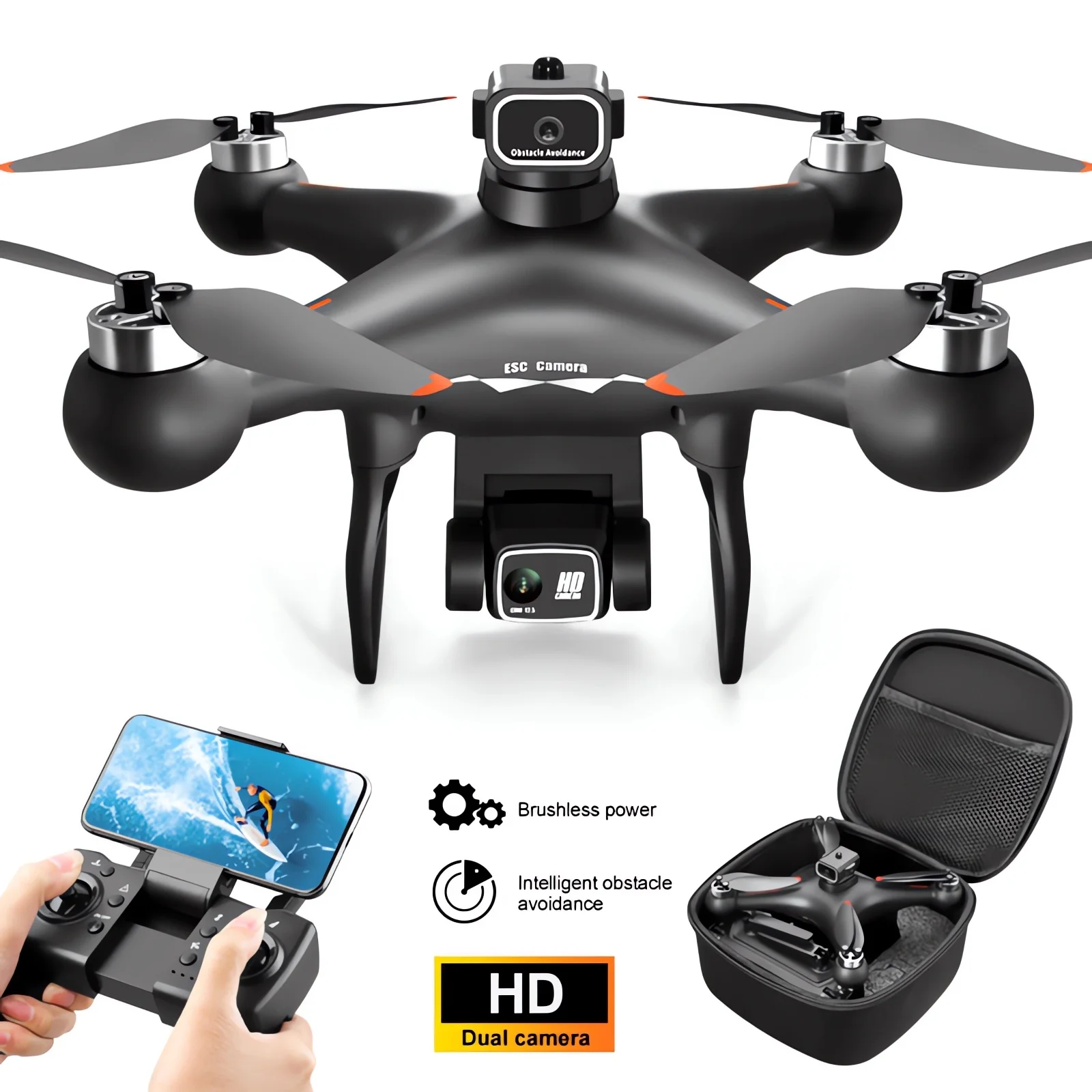 S116 MAX Drone Professional with 3 Batteries - Image 4