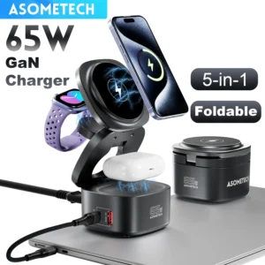 ASOMETECH 65W GaN Fast Charger For Macbook